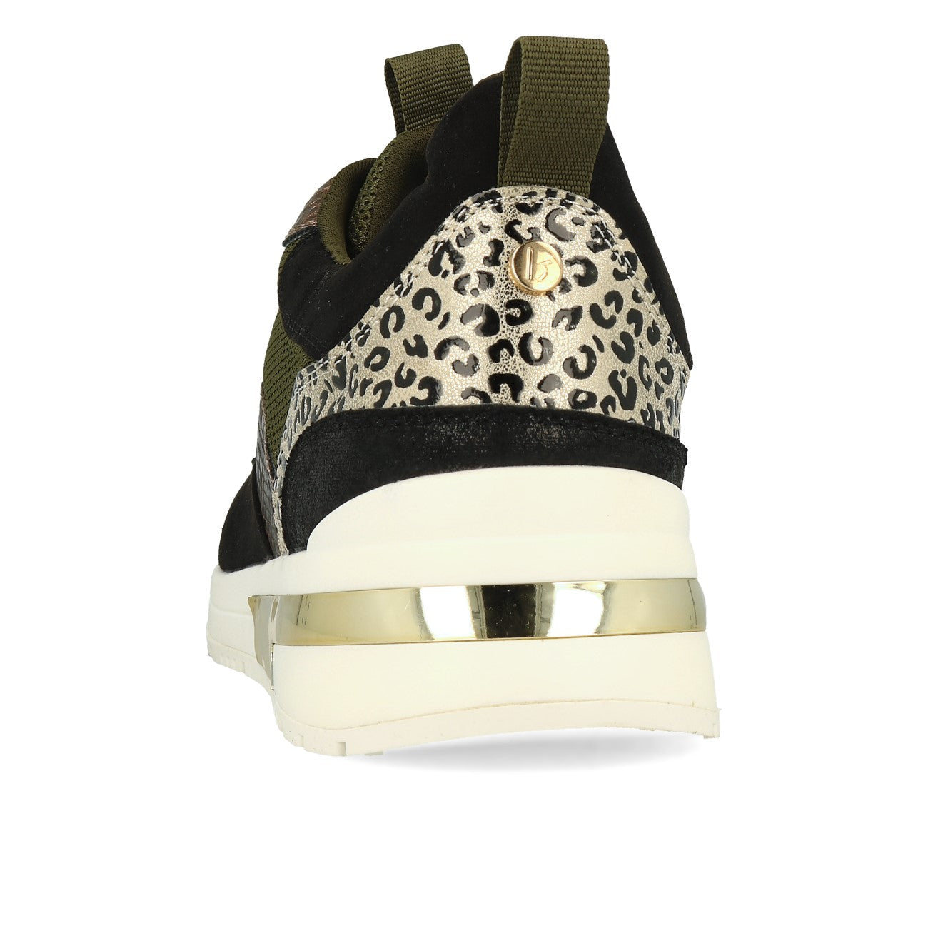 La Strada 2003018-2201 Baskets basses pour femme en micro-multicouleur noir
