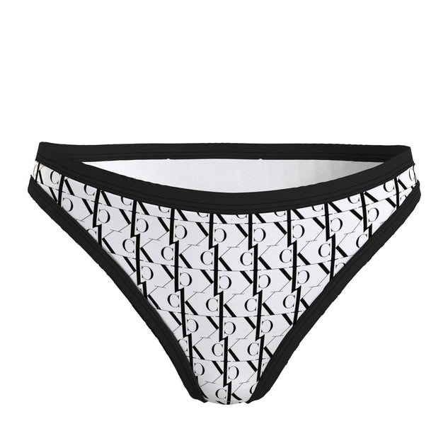 Calvin Klein Bikini Hose Damen Monogramm White