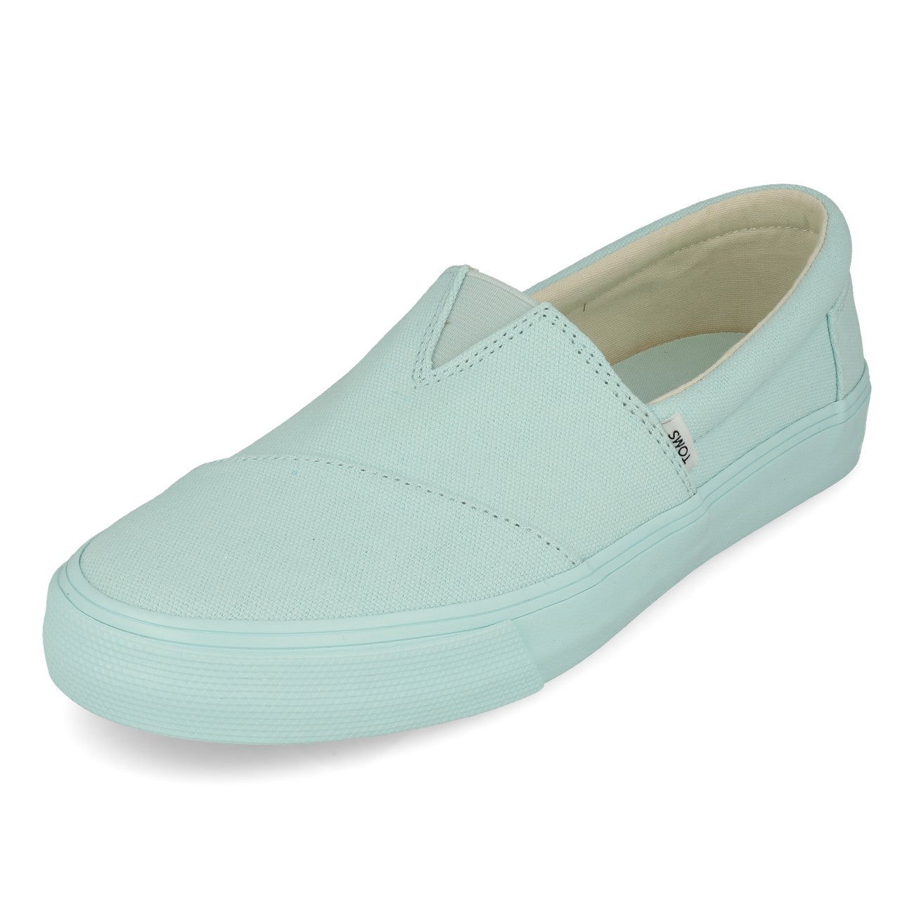 Toms Womens Alpargata Fenix Slip On Damen Soft Blue Washed Canvas