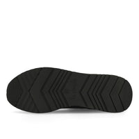 La Strada 2003169 Migh High Knitted Baskets pour Femme Noir Caoutchouc Tricoté