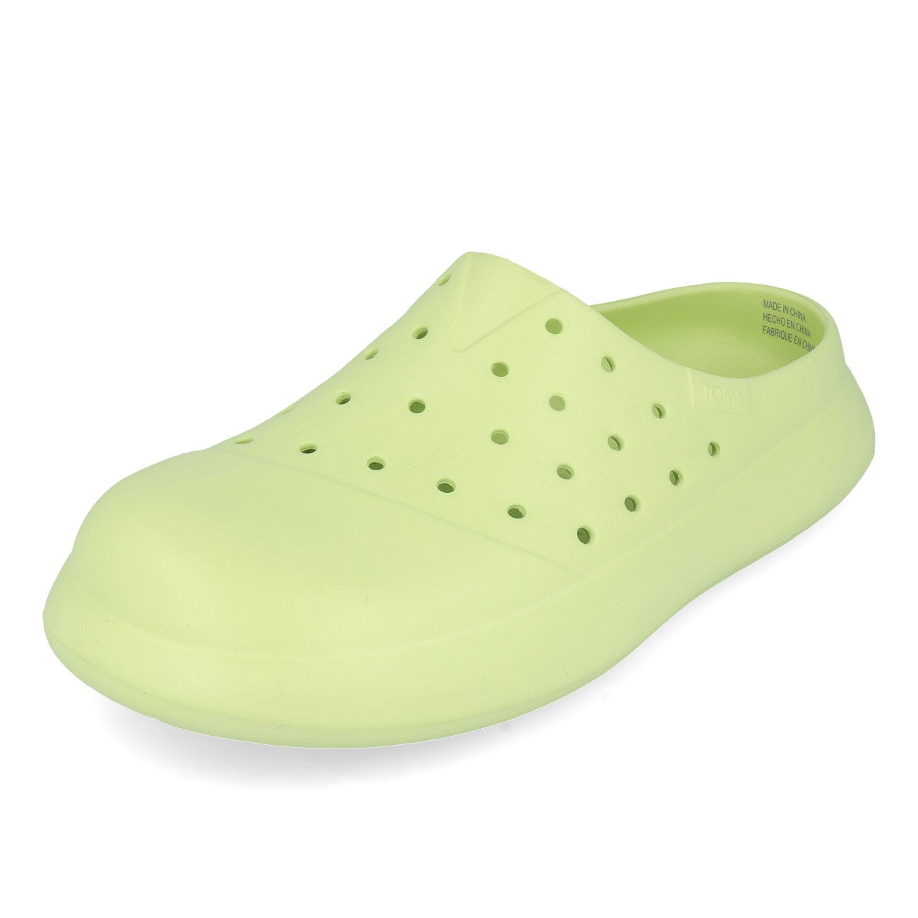 Toms Womens Alpargata Mallow Mule Molded Femme Pistachio Green Eco EVA