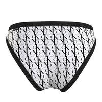 Calvin Klein Bas de maillot de bain femme Monogramme Blanc