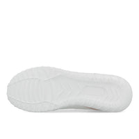 La Strada 2101381 Baskets femme tricot blanc talon rose