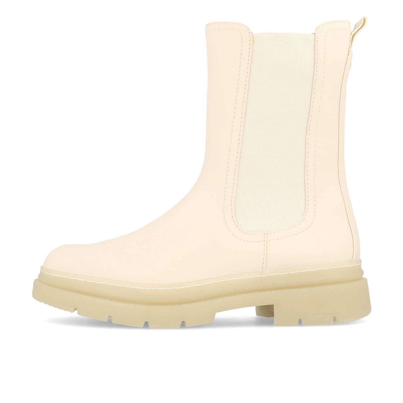 Tamaris 25452-29-458 Chelsea Boots Femme Ivoire Uni
