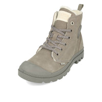 Palladium Pampa Hi Zip WL Damen Cloudburst Charcoal Gray