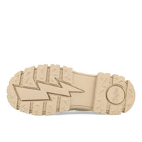 Buffalo Aspha Loafer Buckle Shoe Flat Damen Vegan Box Nappa Beige