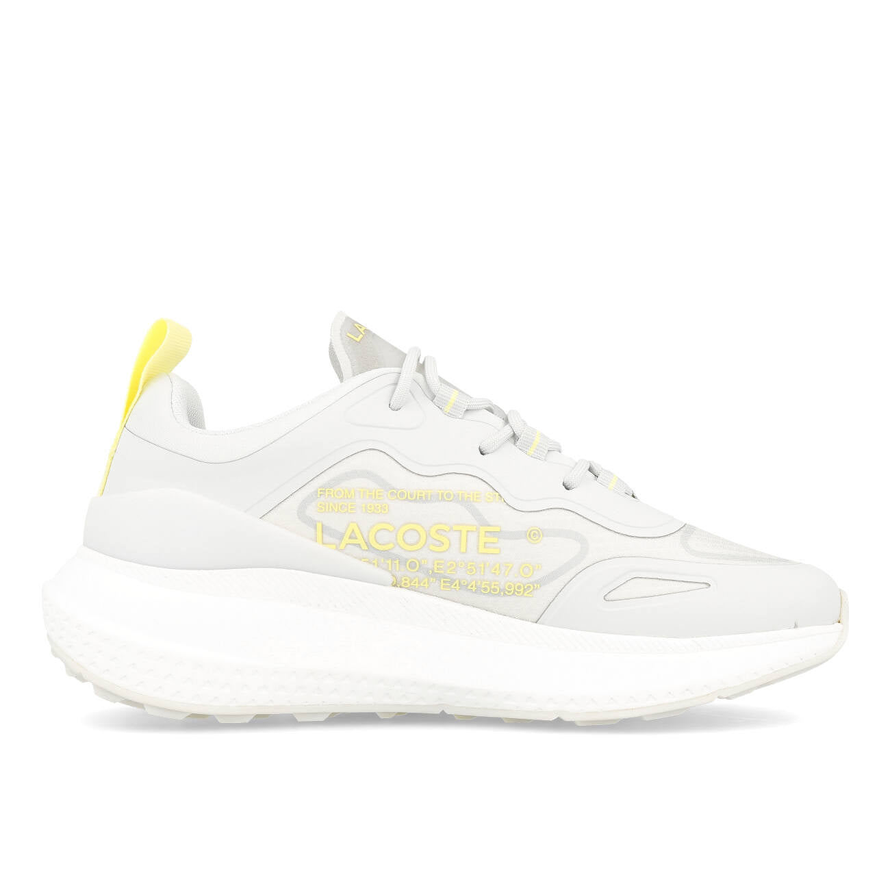 Lacoste Active 4851 Femme Gris Blanc