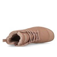 Palladium Pampa Hi Zip LTH S W Femme Rose brumeux