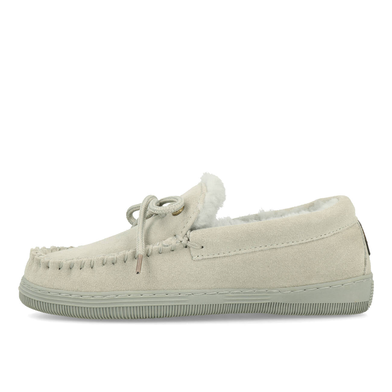 Warmbat Koala Women Suede Chaussons Femme Bleu Glacier