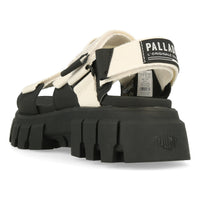 Palladium Revolt Sandal Army Damen Star White