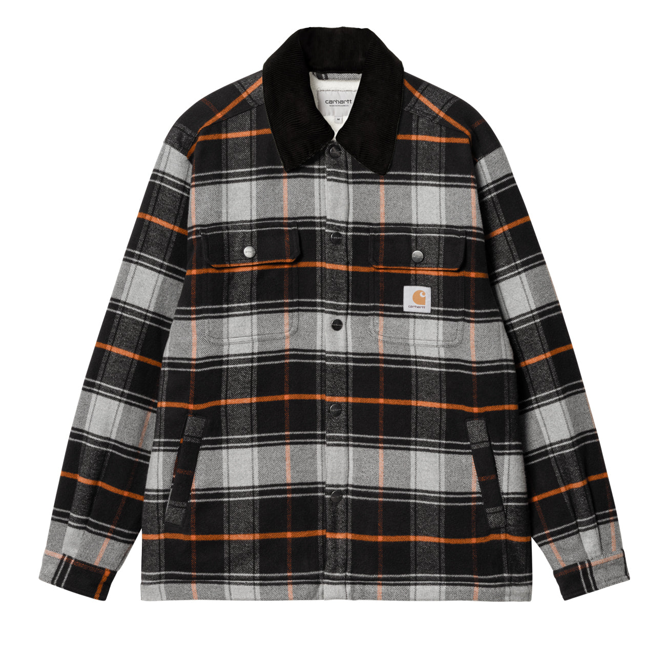 Carhartt WIP Surchemise Baris Baris Check Grey Heather
