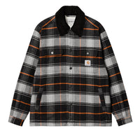 Carhartt WIP Surchemise Baris Baris Check Grey Heather