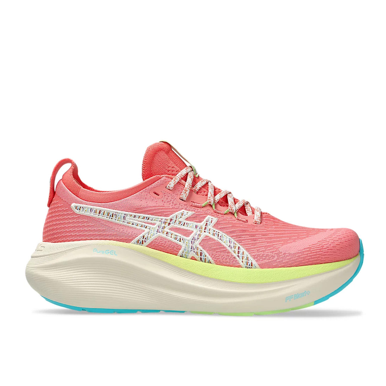 Asics Gel-Nimbus 27 TR Femme Nature Bathing Guava