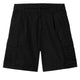 Carhartt WIP Cole Cargo Short Homme Black Rinsed