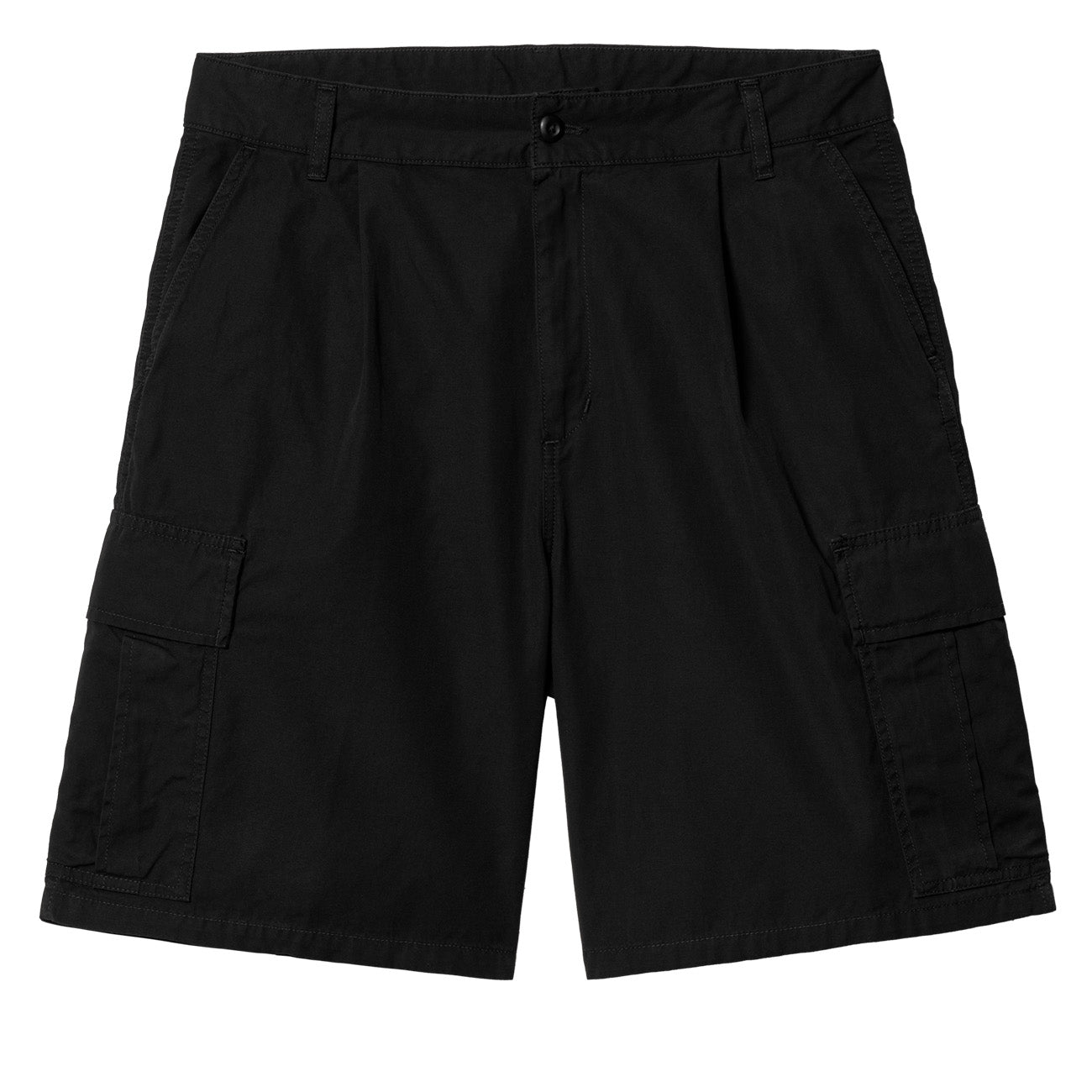 Carhartt WIP Cole Cargo Short Homme Black Rinsed