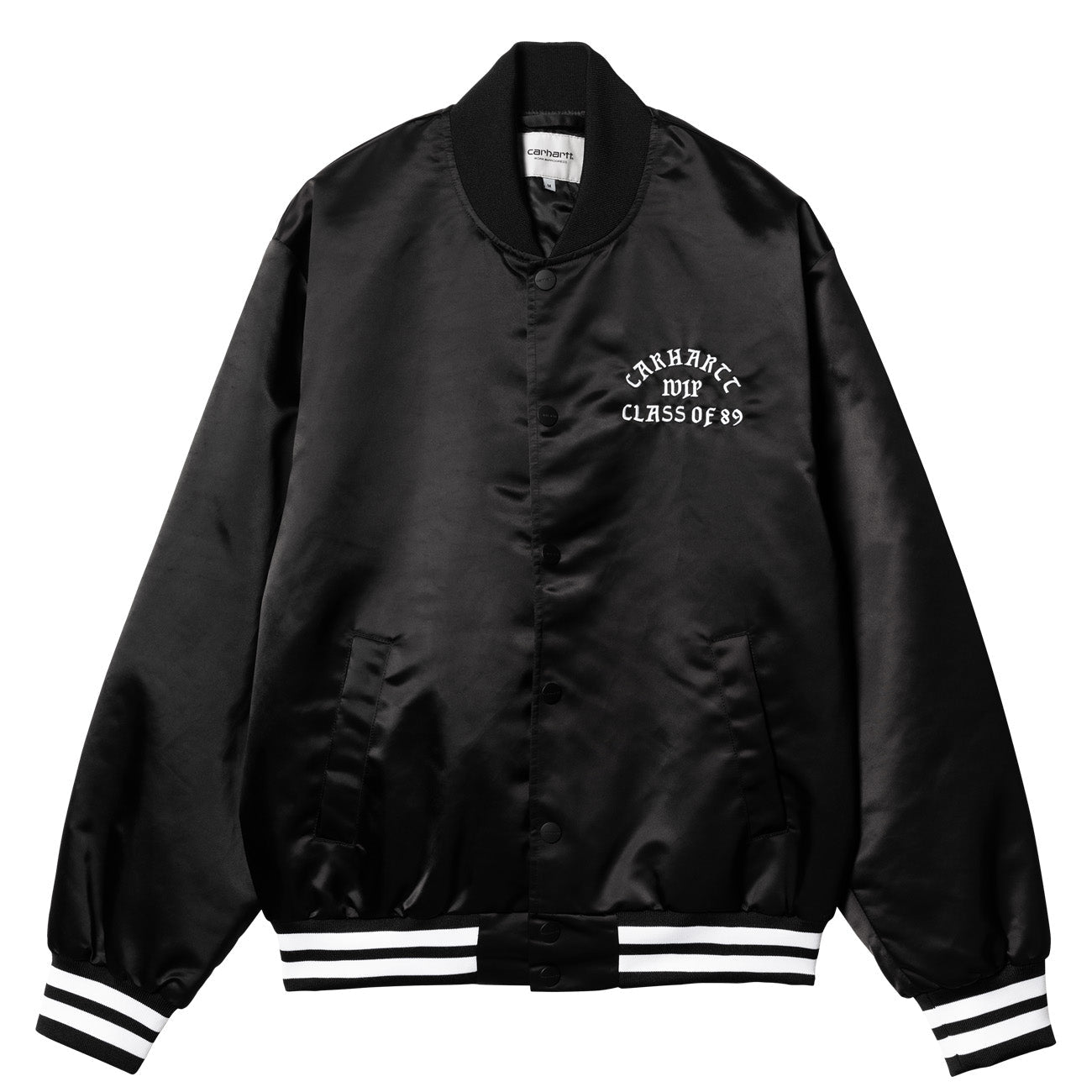 Carhartt WIP Bomber Jacket Class of 89 Homme Noir Blanc