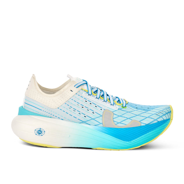 True Motion U-TECH Solo 2 Femme White Oyster Mushroom Malibu Blue