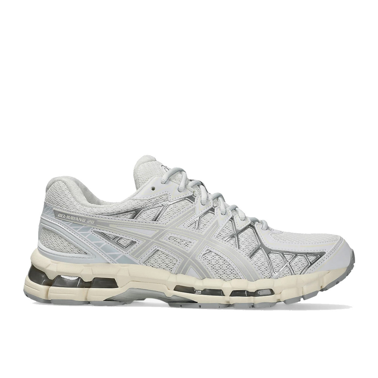 Asics Gel-Kayano 20 Homme Blanc Argent Pur