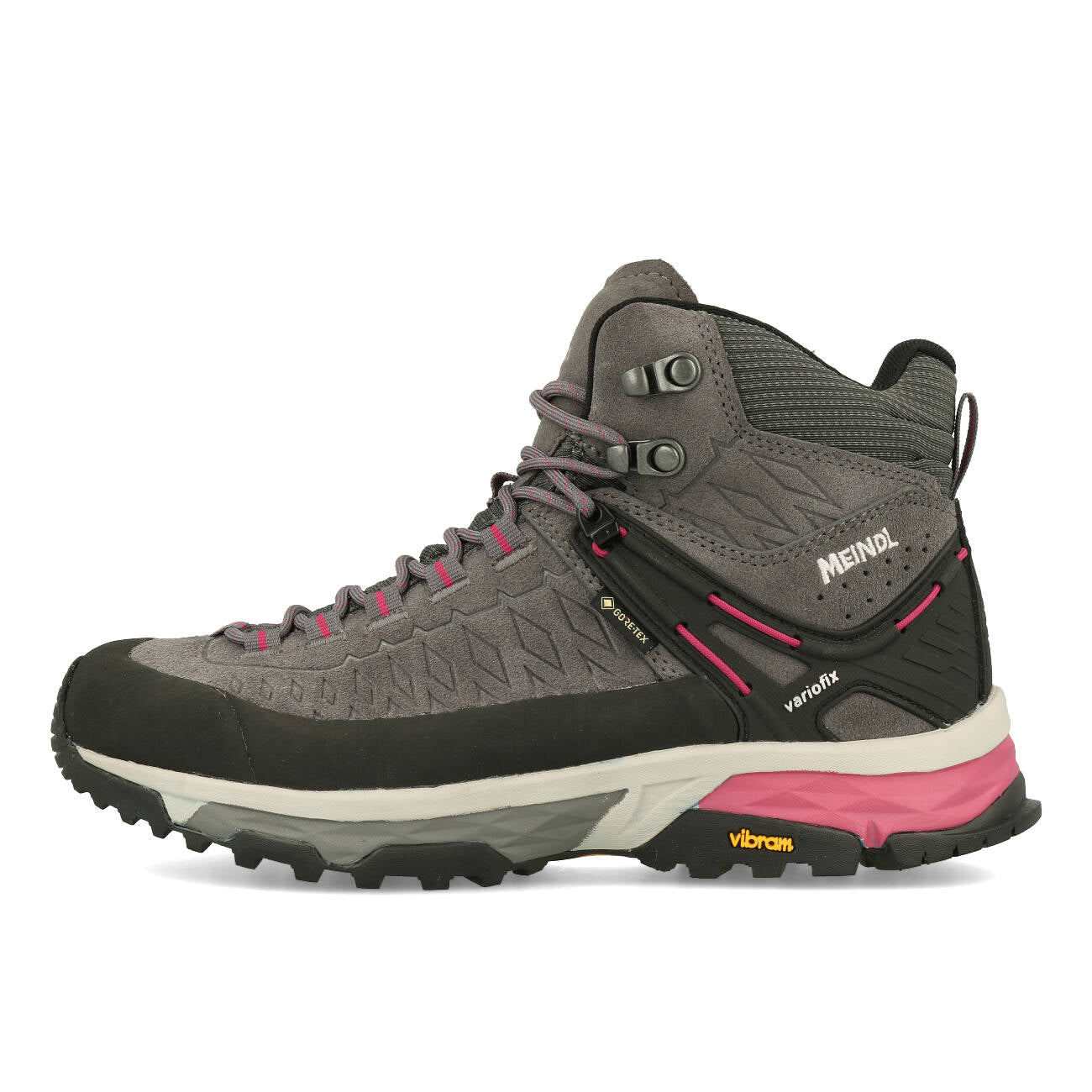 Meindl Top Trail Lady Mid GTX Femme Gris Magenta
