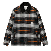 Carhartt WIP Surchemise Baris Baris Check Grey Heather