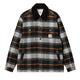 Carhartt WIP Surchemise Baris Baris Check Grey Heather