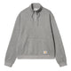 Carhartt WIP Luther Half Zip Sweat Herren Misty Grey Heather