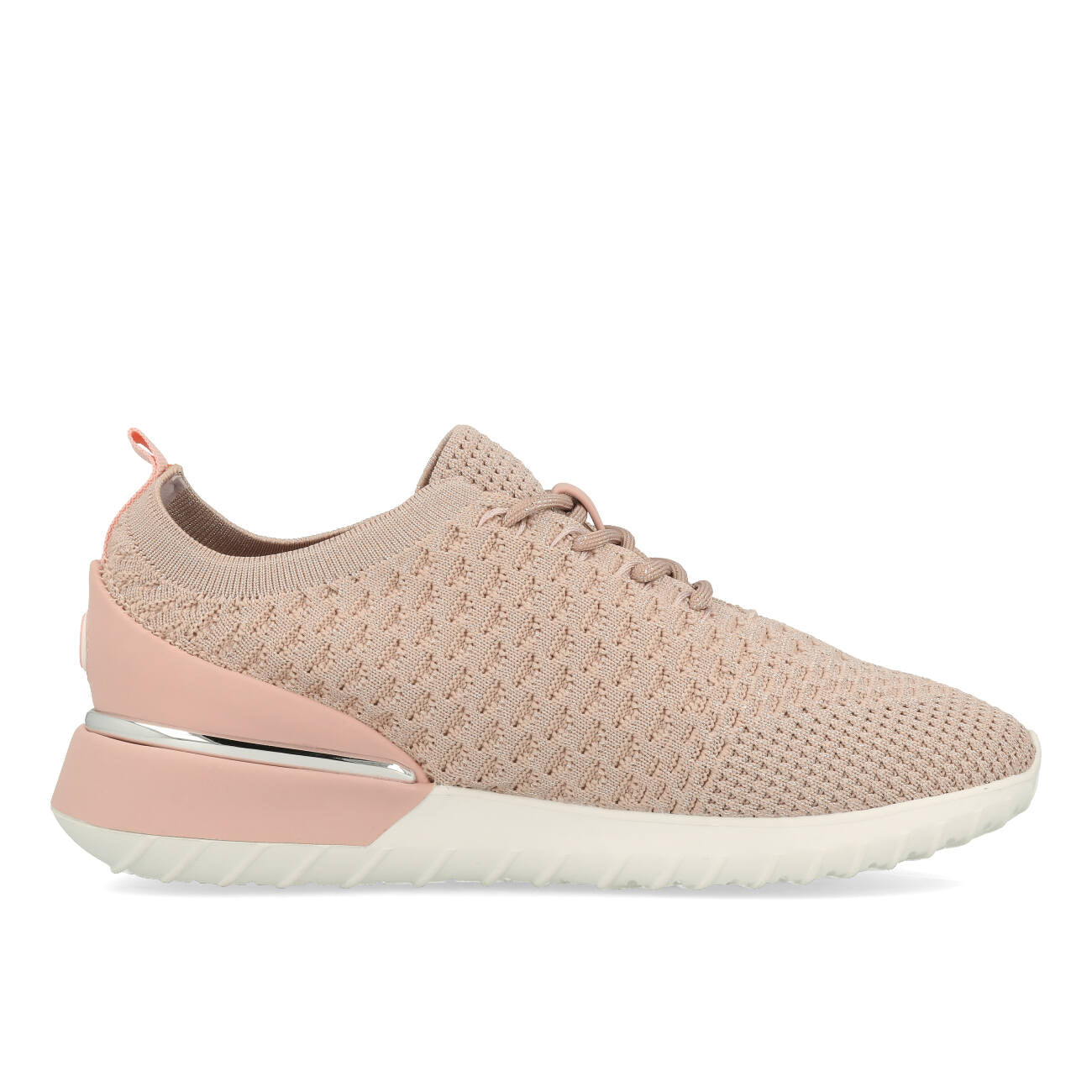La Strada 2101381 Baskets Femme Nude Silver Knitted
