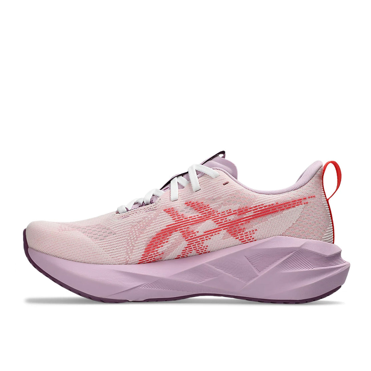 Asics Novablast 5 Femme White Coral Reef