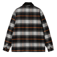 Carhartt WIP Surchemise Baris Baris Check Grey Heather