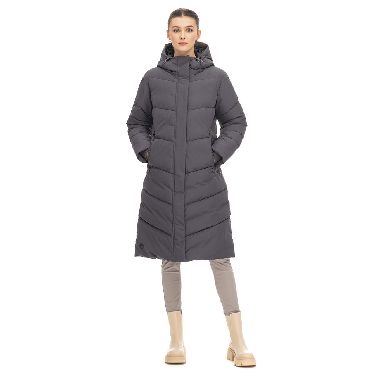 Ragwear Suminka Jacket Femme Dark Grey