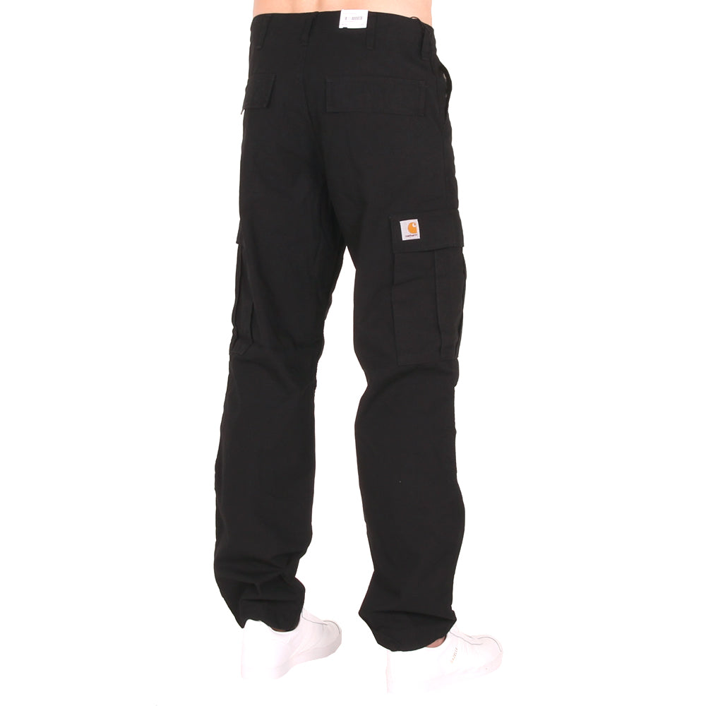 Pantalon Cargo Regular Carhartt WIP Ripstop pour homme Noir