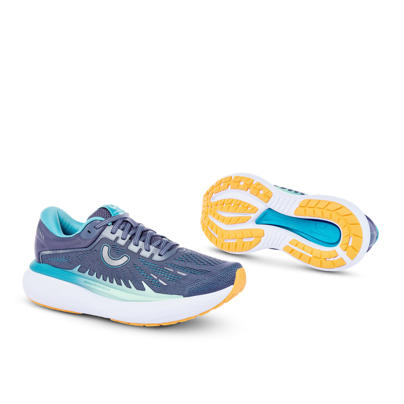 True Motion U-TECH Aion 3 Femme Crown Blue Bluebird Blazing Orange
