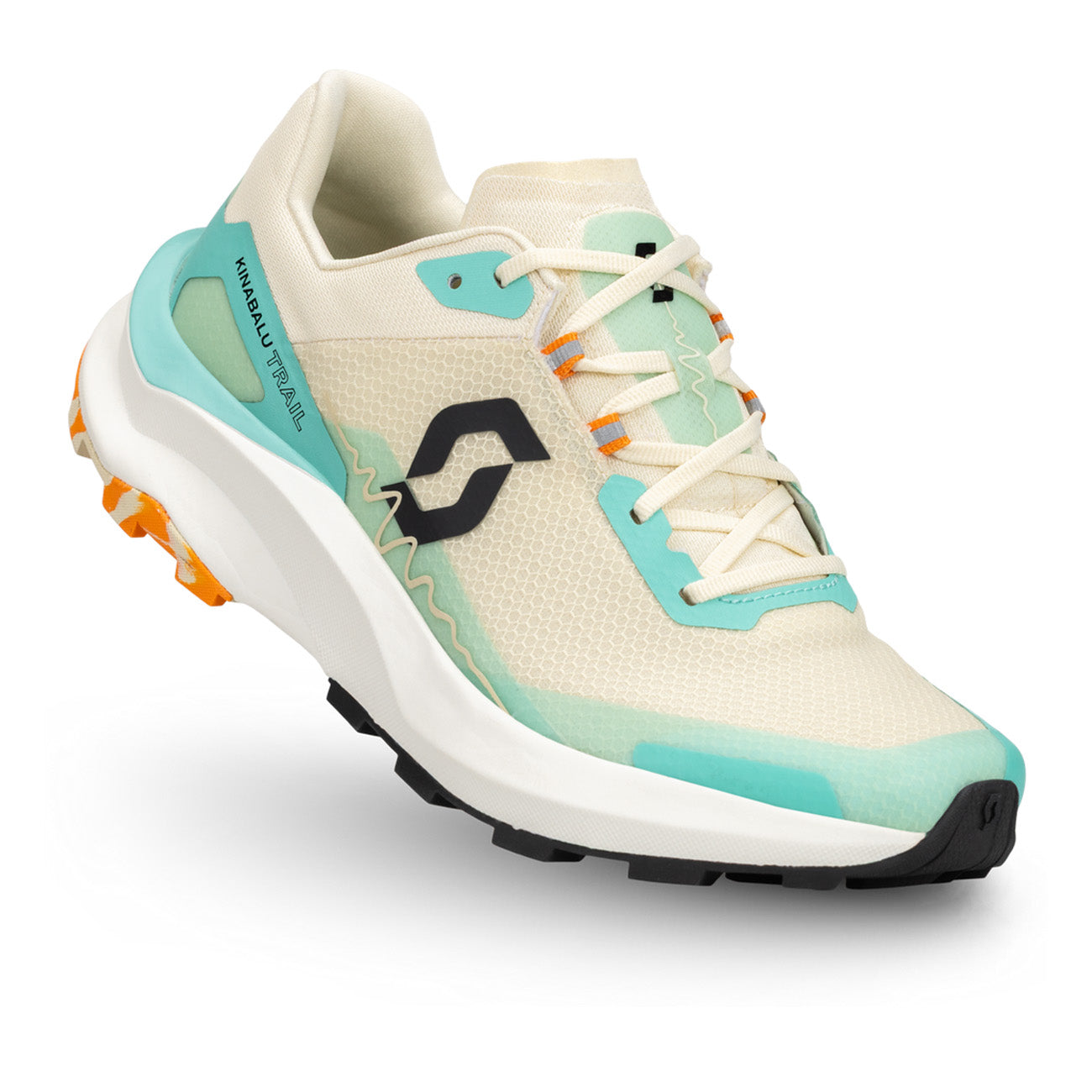Scott W's Kinabalu Trail Femme Crème Beige Cascade Blue