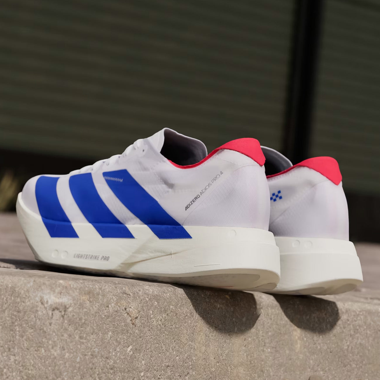 adidas Adizero Pro 4  M Herren Off White Royal Blue