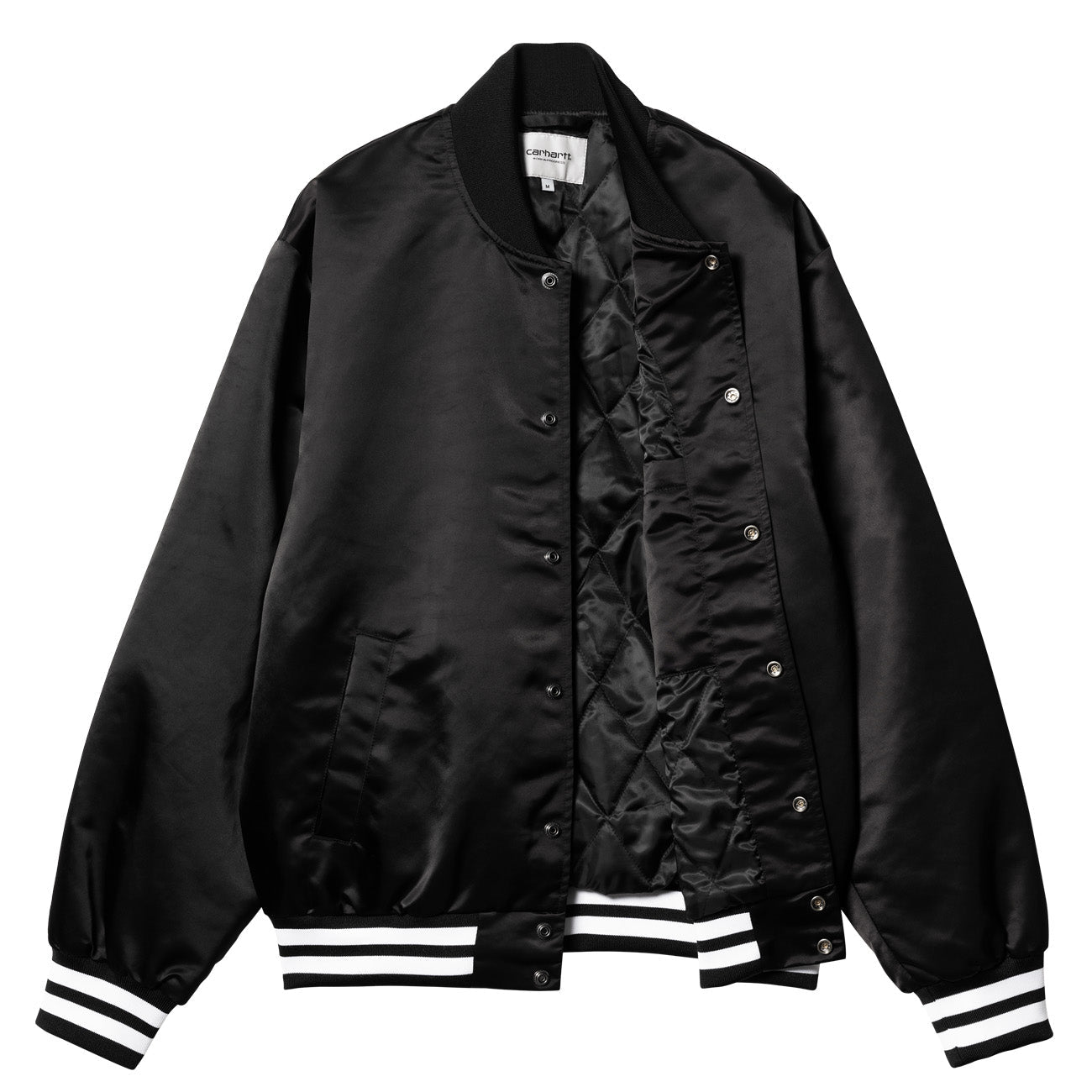 Carhartt WIP Bomber Jacket Class of 89 Homme Noir Blanc