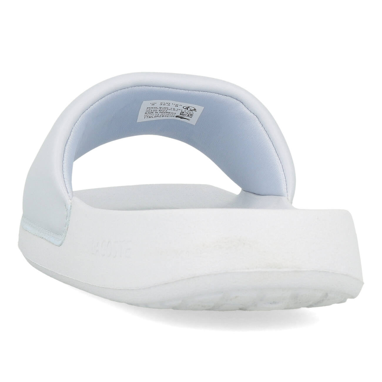 Lacoste Serve Slide 1.0 124 2 CFA Femme Bleu clair Bleu clair