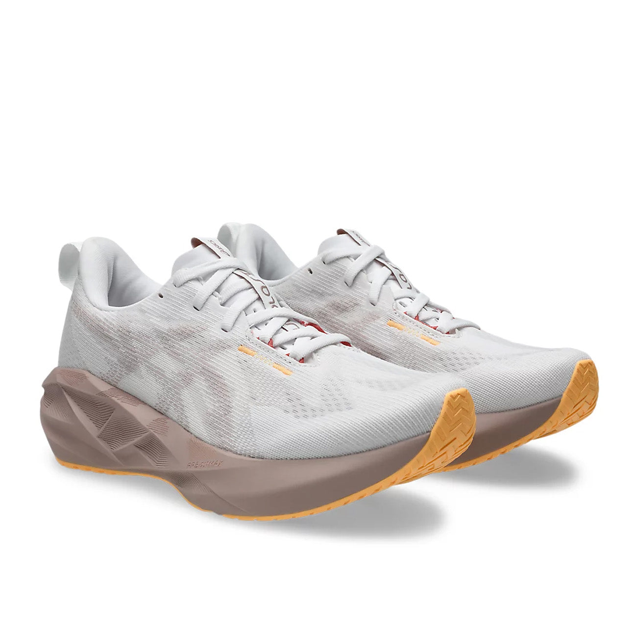 Asics Novablast 5 Femme White Fawn
