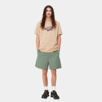Carhartt WIP Sandler Short Herren Park Rinsed