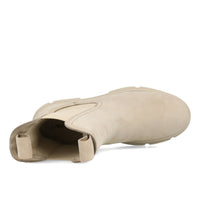 Tamaris 1-25901-41-353 Chelsea Boots Femme Nubuck Gris Taupe