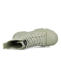 Buffalo Cade Lace Up Hi Femme Coton Biologique Vert Sauge