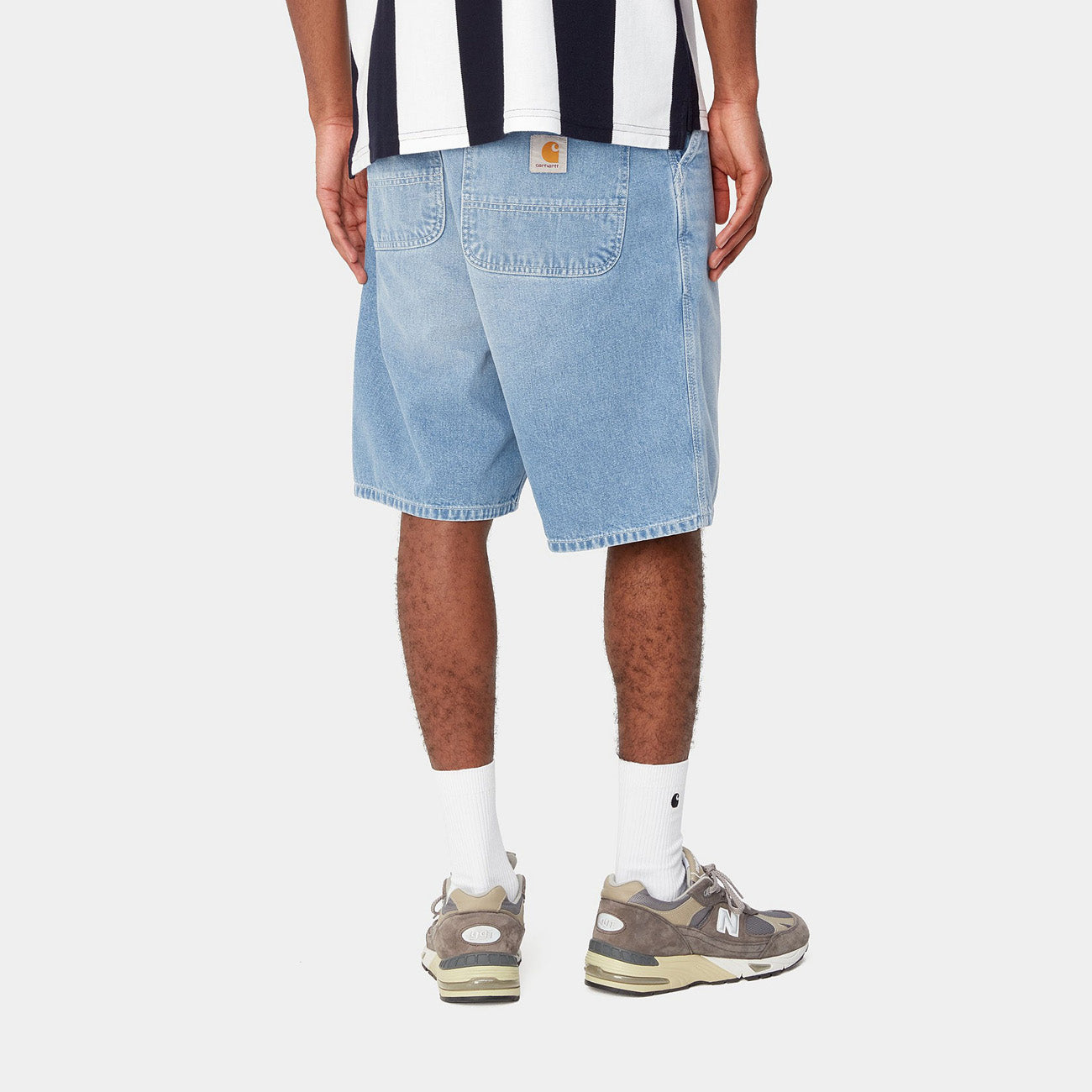 Carhartt WIP Simple Short Homme Blue Light True Washed