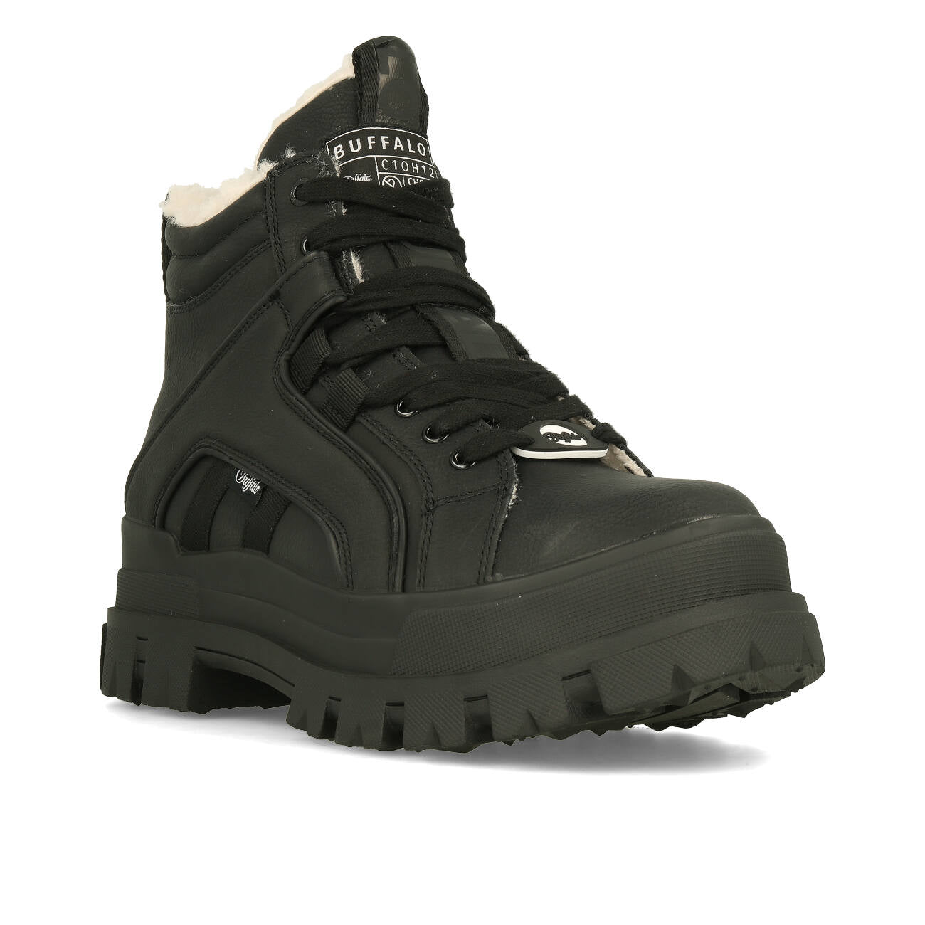 Buffalo Aspha NC Mid Warm Vegan Nubuck Black