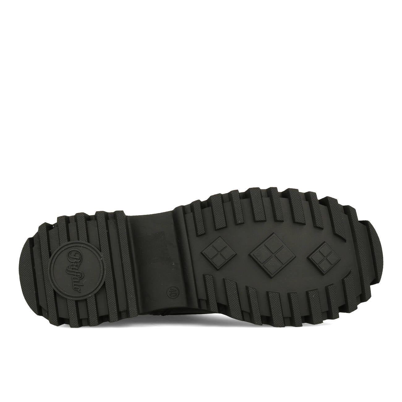Buffalo Aspen Lace Up Chaud Noir Vegan