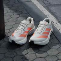 adidas Adizero Boston 13 M Herren Off White Orange Grey