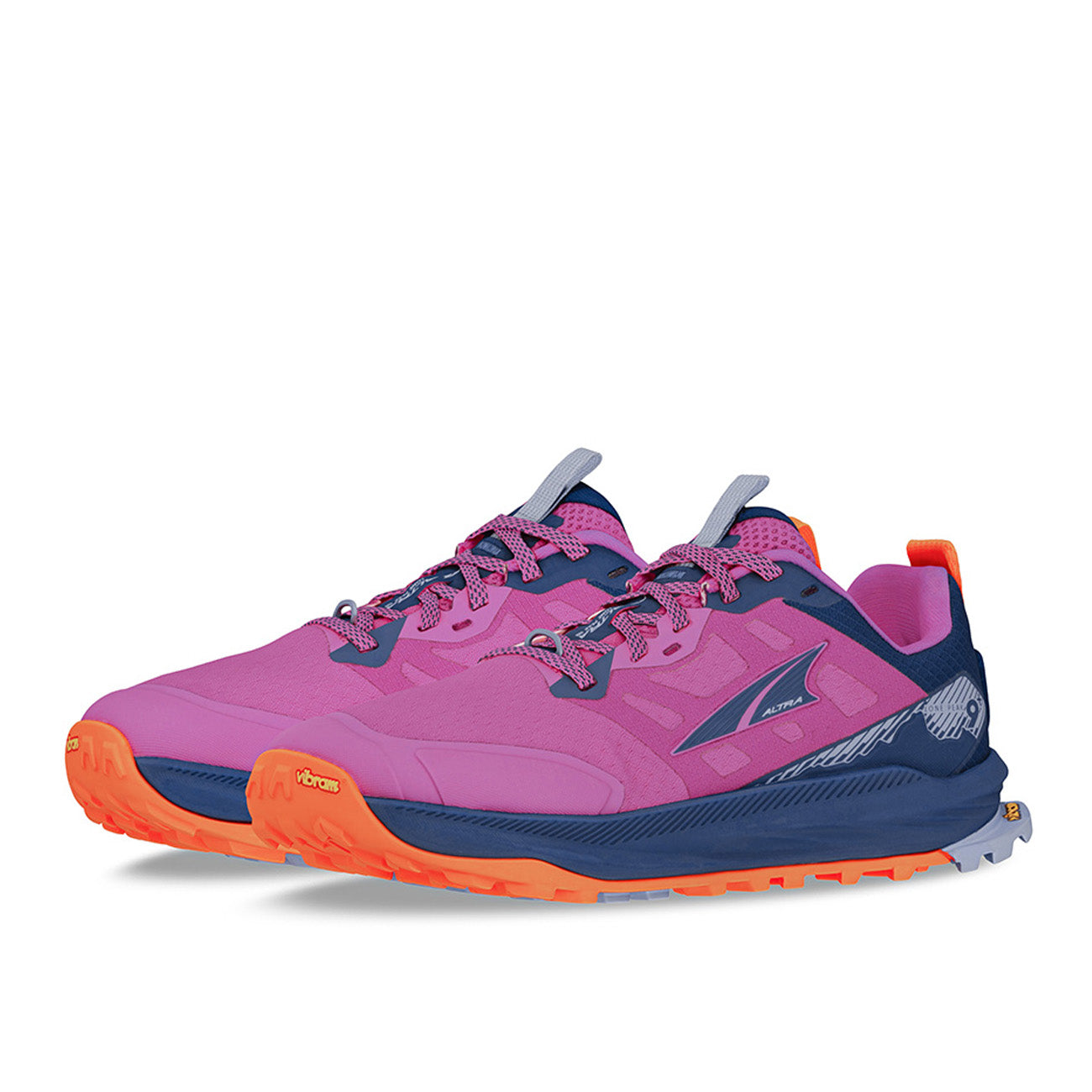 Altra W Lone Peak 9+ Femme Violet Orange