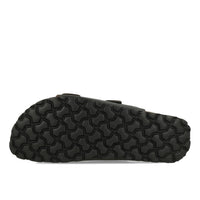 Neu-B Baviera Sandale en cuir huilé noir