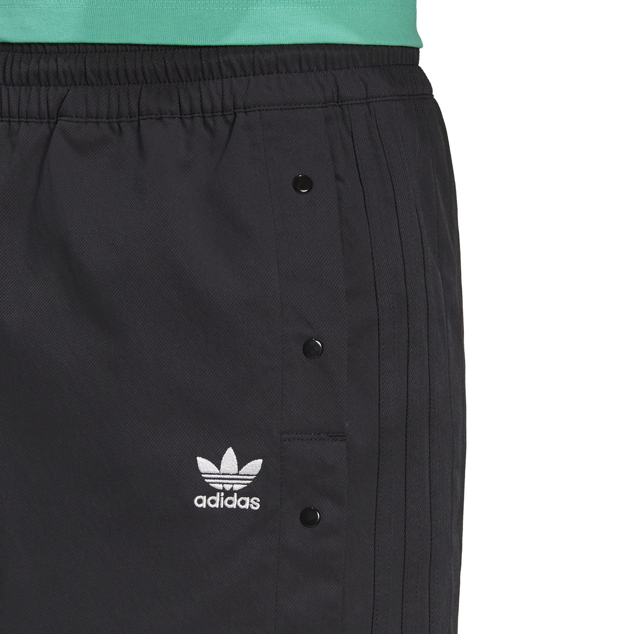 adidas Always Original Snap Button Skirt Damen Rock Black