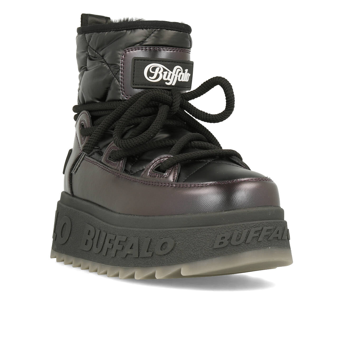 Buffalo Eliza Snow Boot Vegan Nappa Black