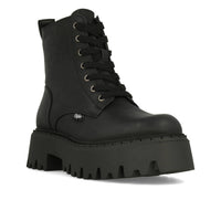 Buffalo Aspen Lace Up Chaud Noir Vegan