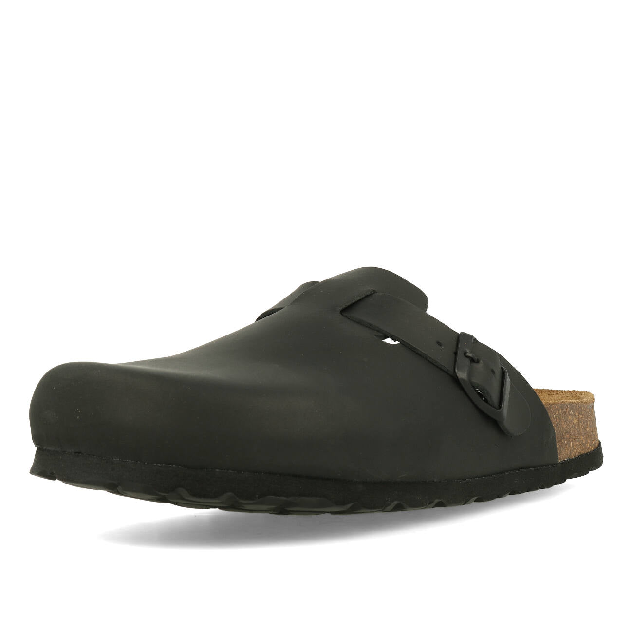 Nouvelle-B sandale Baden en cuir huilé noir